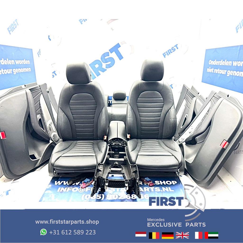 W253 GLC AMG STOELEN GLC43 GLC63 COMPLEET INTERIEUR ZWART LE, Auto-onderdelen, Interieur en Bekleding, Gebruikt, -, Ophalen of Verzenden