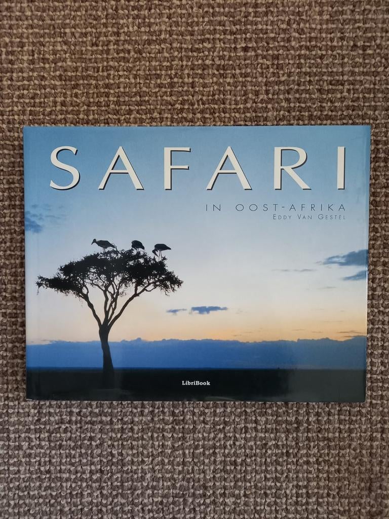 h4 Eddy van Gestel - Safari in Oost-Afrika, Overige merken, E. van Gestel, Europa, Ophalen of Verzenden