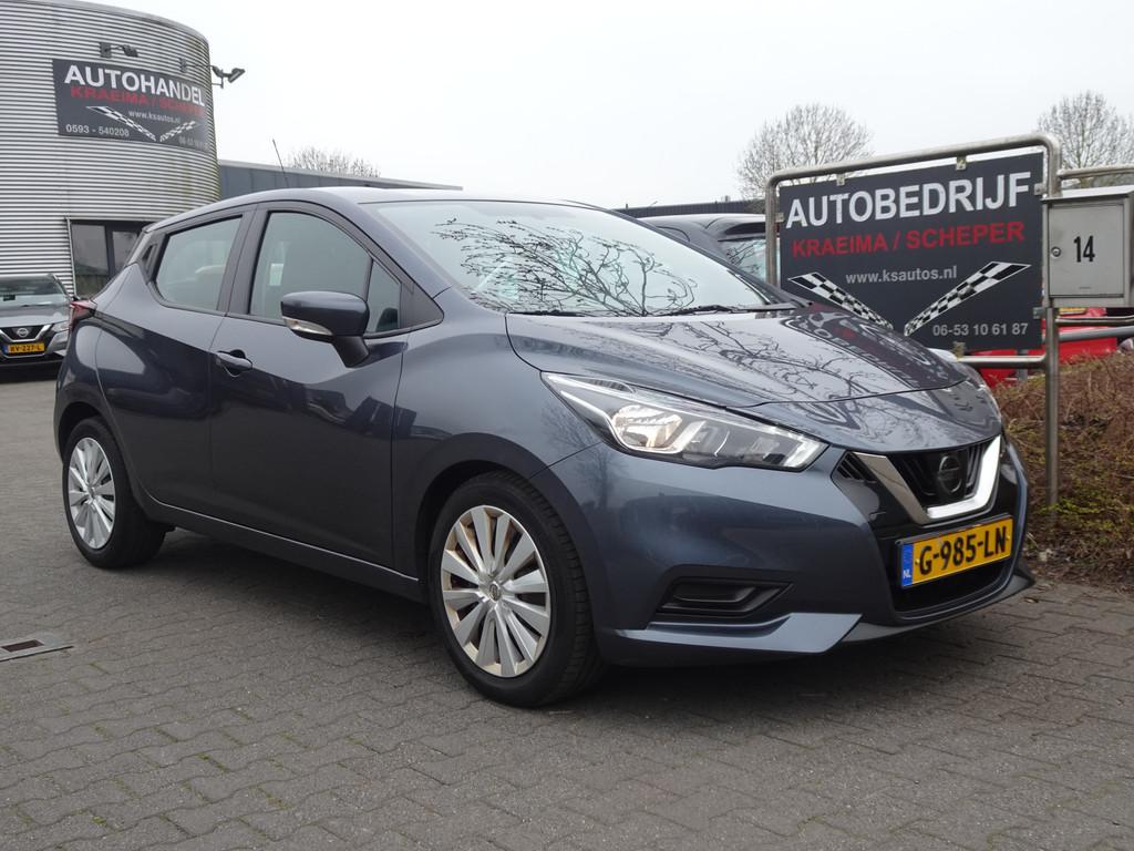Nissan Micra 1.0 IG-T Acenta (bj 2019), Voorwielaandrijving, 101 pk, Euro 6, Origineel Nederlands