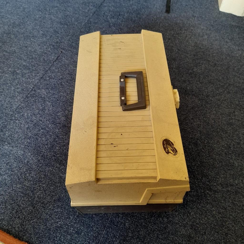 Vintage Rolykit opbergsysteem, Ophalen of Verzenden, Gebruikt