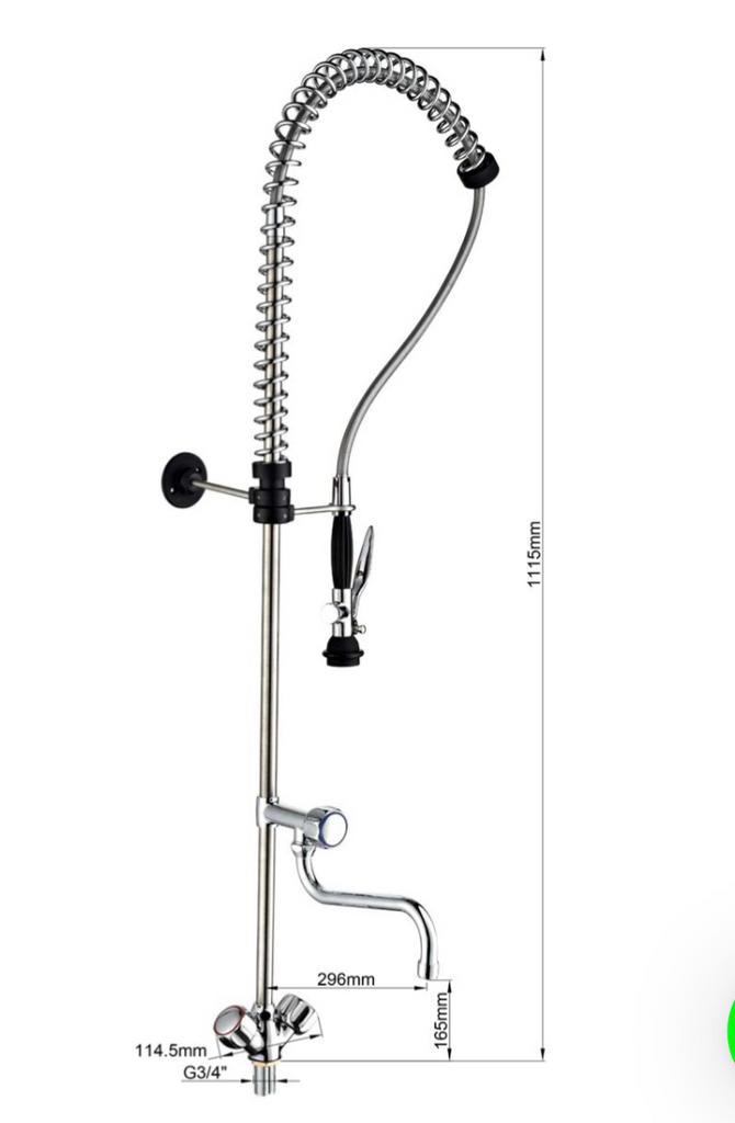 Nieuwe Voorspoeldouche - Mengkraan, Overige typen, Ophalen of Verzenden, Nieuw, Overige merken