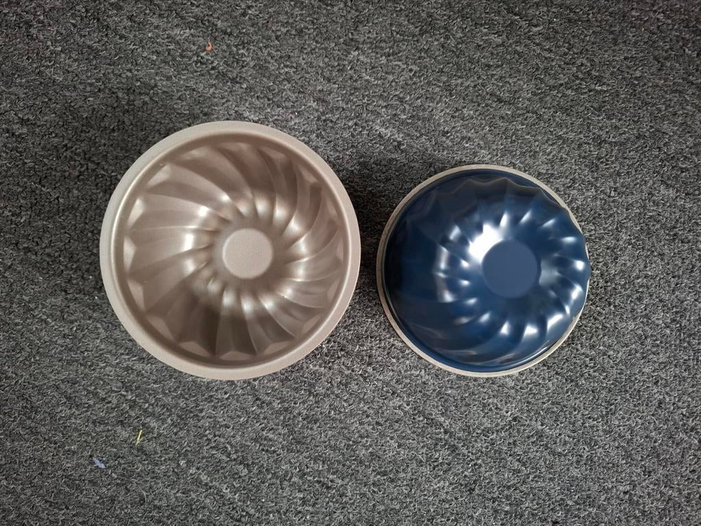 Mini bakvormpjes 2 stuks, Ophalen of Verzenden, Zo goed als nieuw, Taarten, Bakvorm