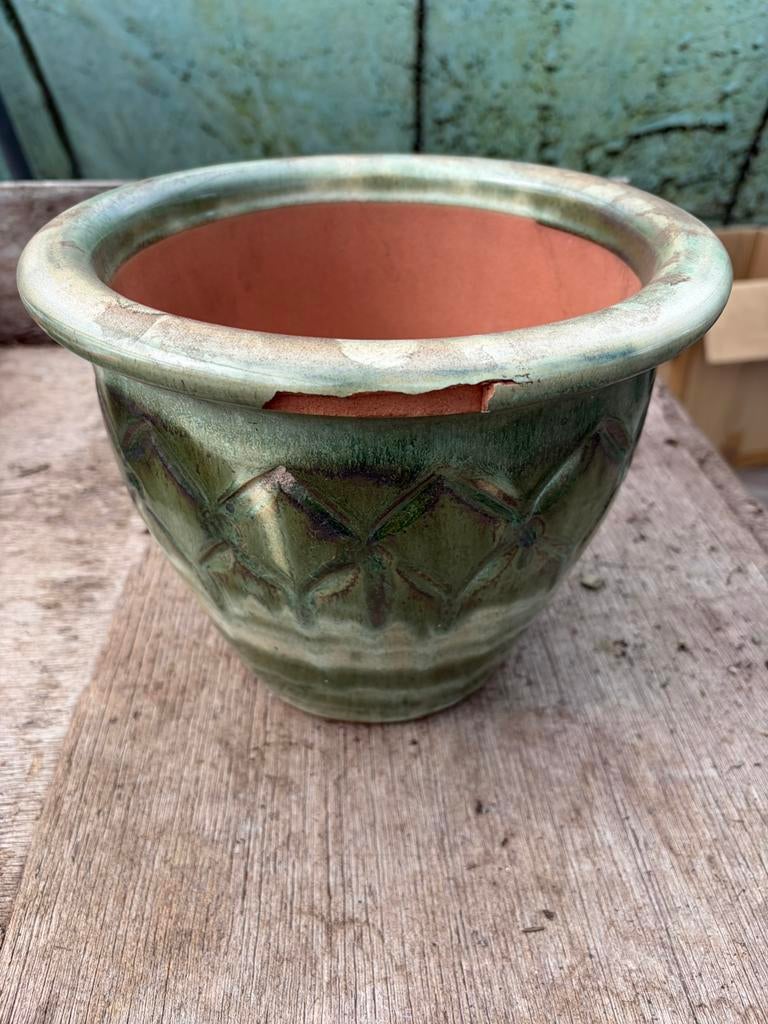 Mix partij bloempotten, Ophalen, Rond, Nieuw, Aardewerk