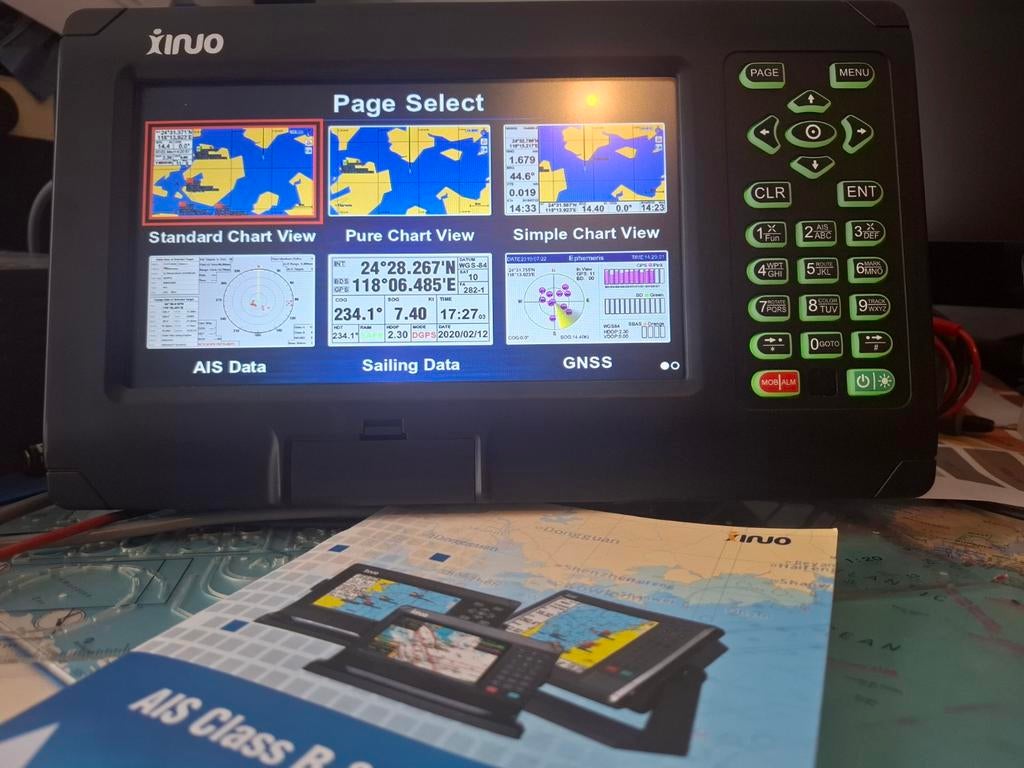 Kaartplotter/ Navigatie  incl GPS antenne, Ophalen, Nieuw