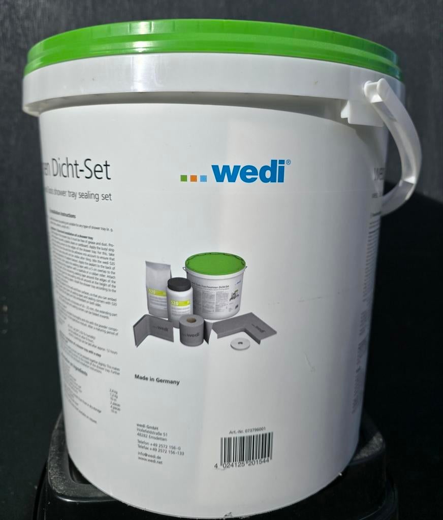 Te koop : Wedi douchewand dicht set, Ophalen of Verzenden, Nieuw, Douche