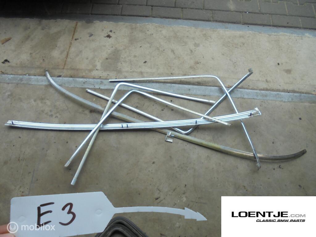 Raamlijsten BMW 2.5 / 2.8 / 3.0 E3 ('74-'78), Gebruikt, Ophalen of Verzenden, BMW, BMW