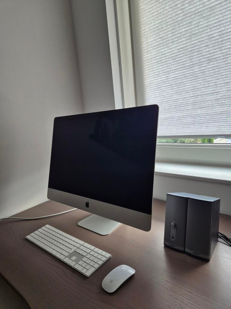 27" iMac 5K Retina (2017) - 40GB RAM, 500GB HDD, HDD, IMac, Ophalen of Verzenden, Zo goed als nieuw