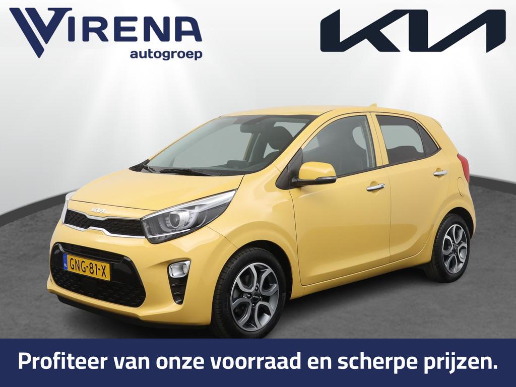 Kia Picanto 1.0 DPi DynamicPlusLine - Cruise Control - Clima, Auto's, Kia, Voorwielaandrijving, 12 maanden, Stof, Gebruikt