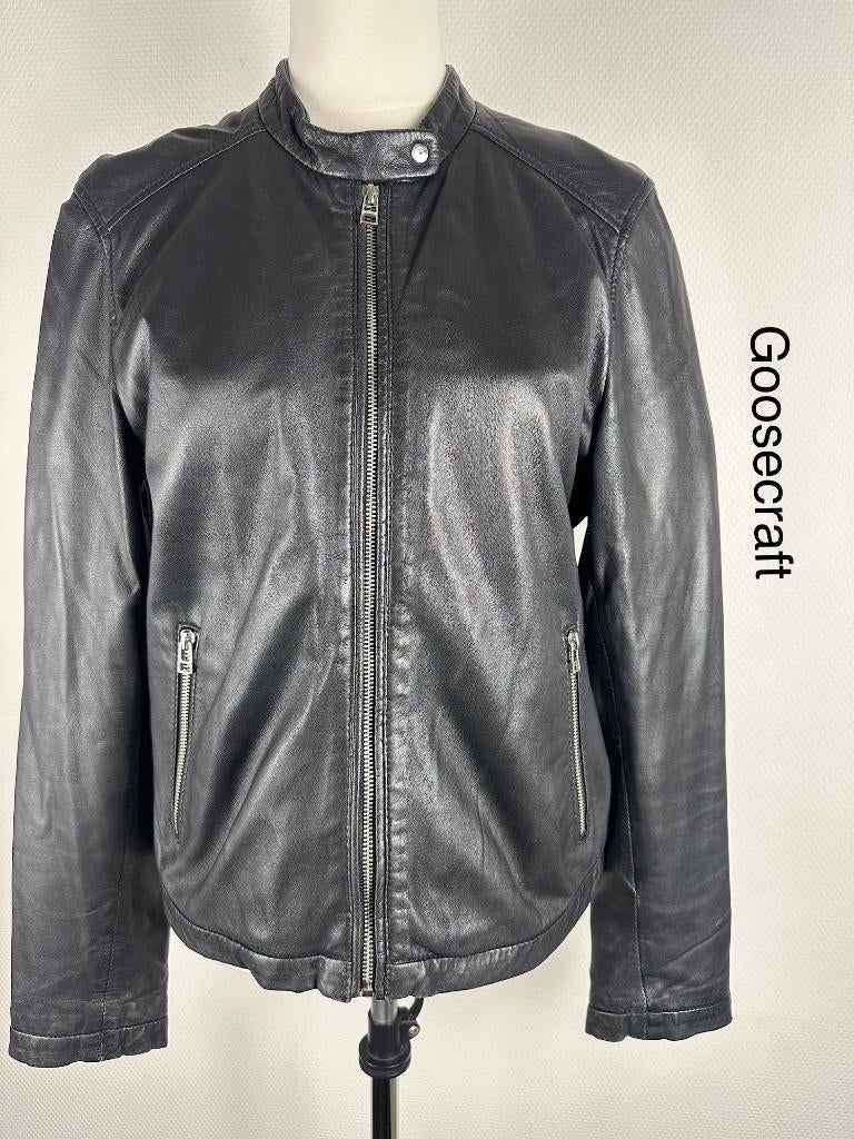Goosecraft Leren Jas  (mt: 40) 30,1/9857, Maat 38/40 (M), Zwart, Goosecraft, Goosecraft