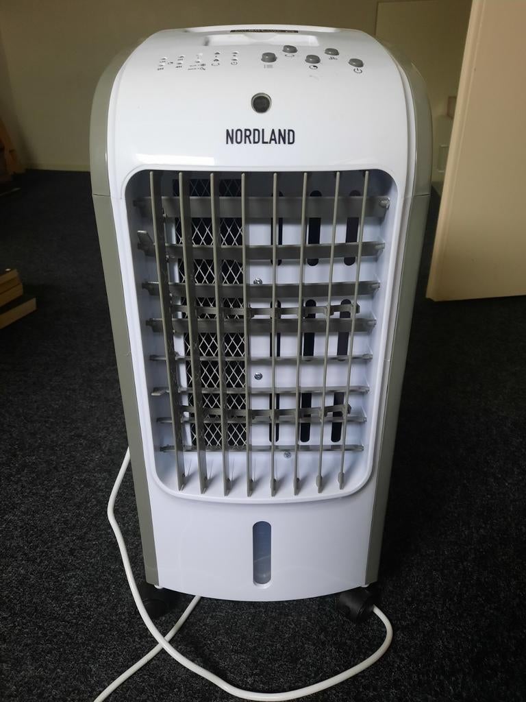 Nordland luchtkoeler, Minder dan 60 m³, 3 snelheden of meer, Ophalen of Verzenden, Zo goed als nieuw