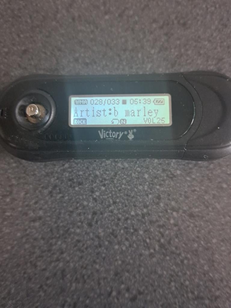 MP3 SPELER vintage..WERKT GOED, Ophalen of Verzenden, Speaker