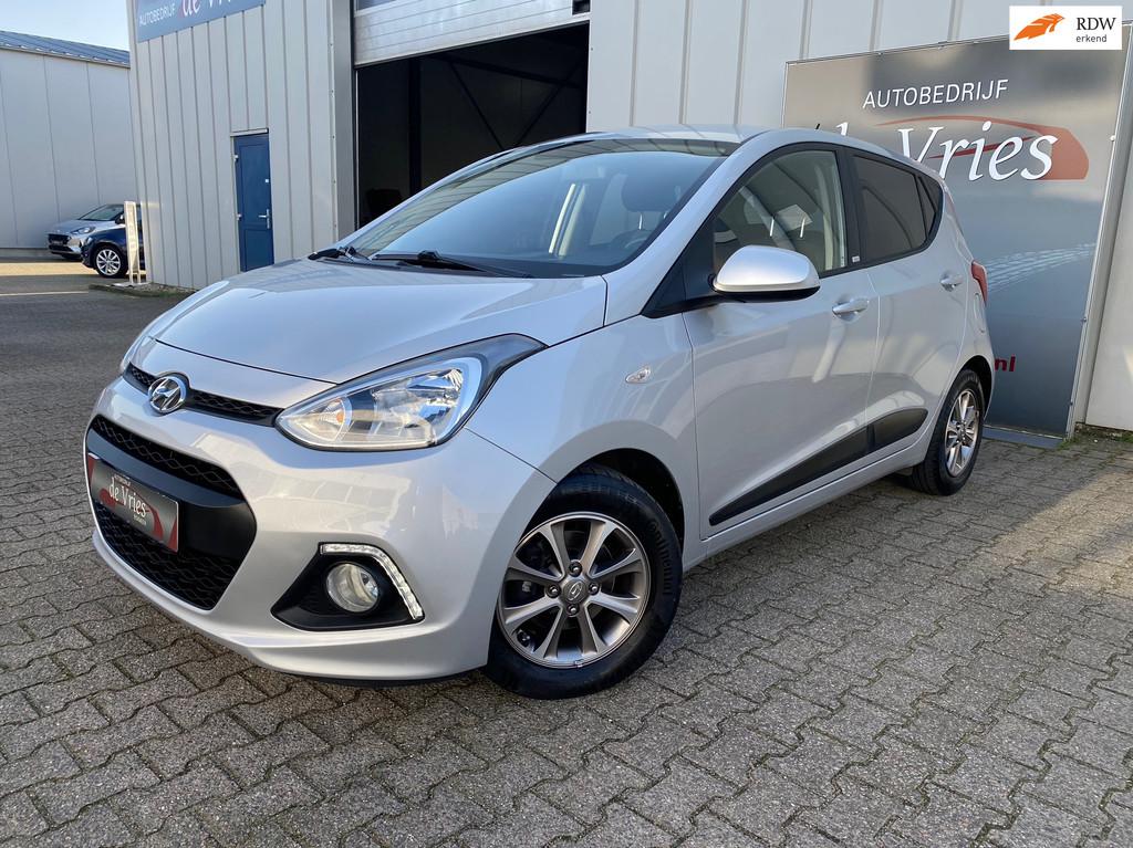 Hyundai I10 1.2i 87PK Passion 5 Pers / Airco / Cruise / Stuu, Voorwielaandrijving, Gebruikt, 4 cilinders, Bedrijf