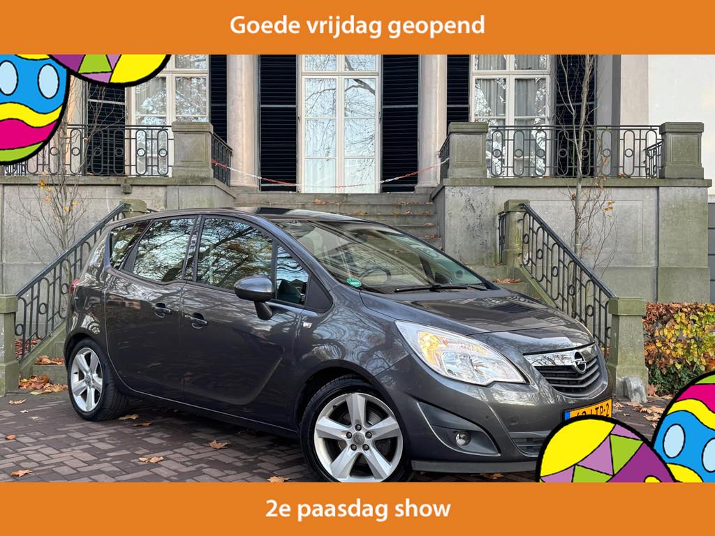 Opel Meriva 1.4 Edition Airco Cruise Ctr Pdc Trekhaak Lmv, Voorwielaandrijving, Euro 5, 101 pk, Gebruikt