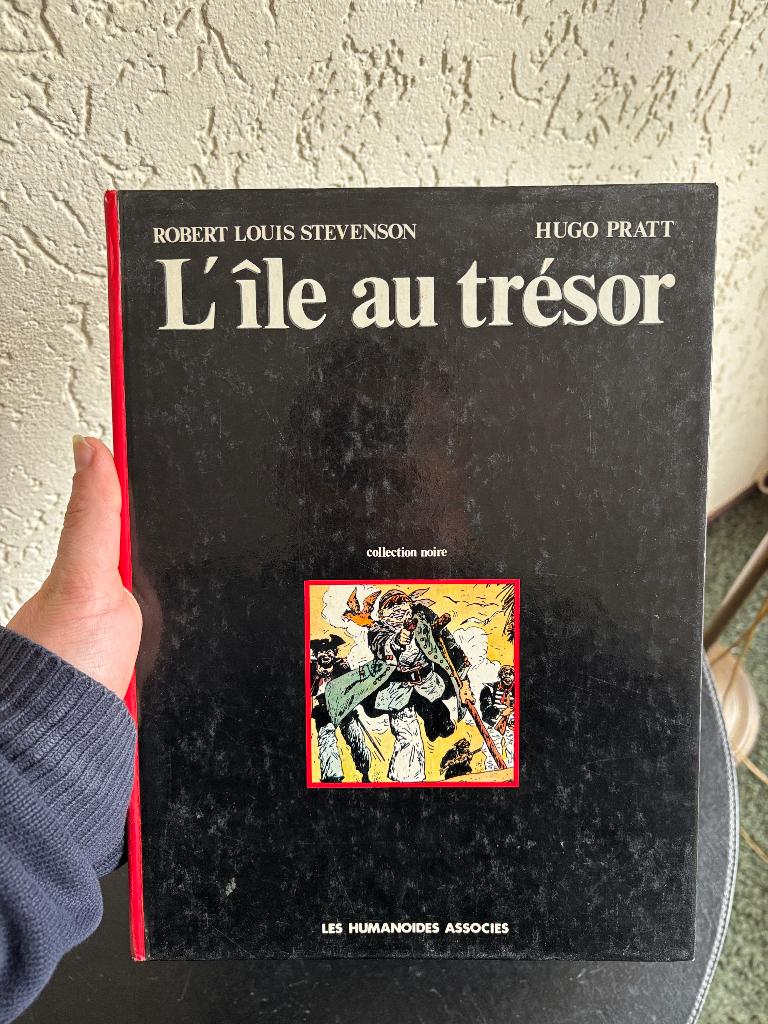 L'île au trésor - Hugo Pratt - HC - Frans - 1980, Gelezen, Eén stripboek, Ophalen of Verzenden, Hugo Pratt