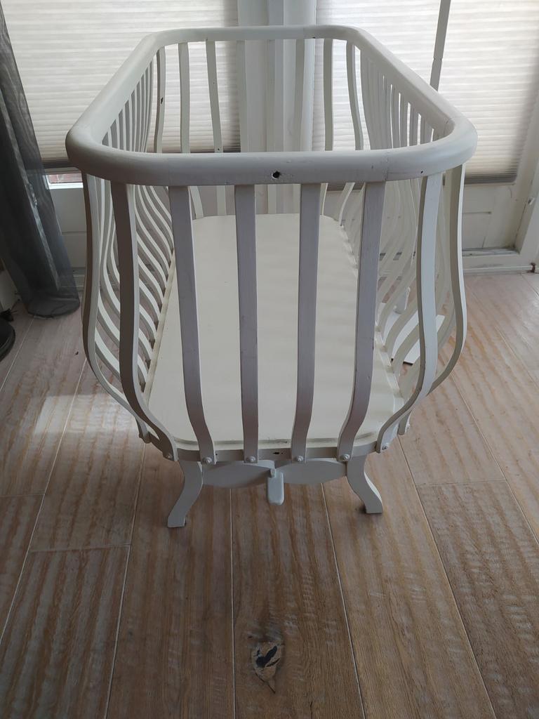 Babywiegje vintage brocante, Ophalen, Gebruikt, Wieg