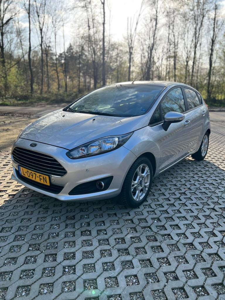 Ford Fiësta facelift ! 1.25 60KW 5DR 2014 Grijs, Voorwielaandrijving, Stof, Handgeschakeld, 19 km/l