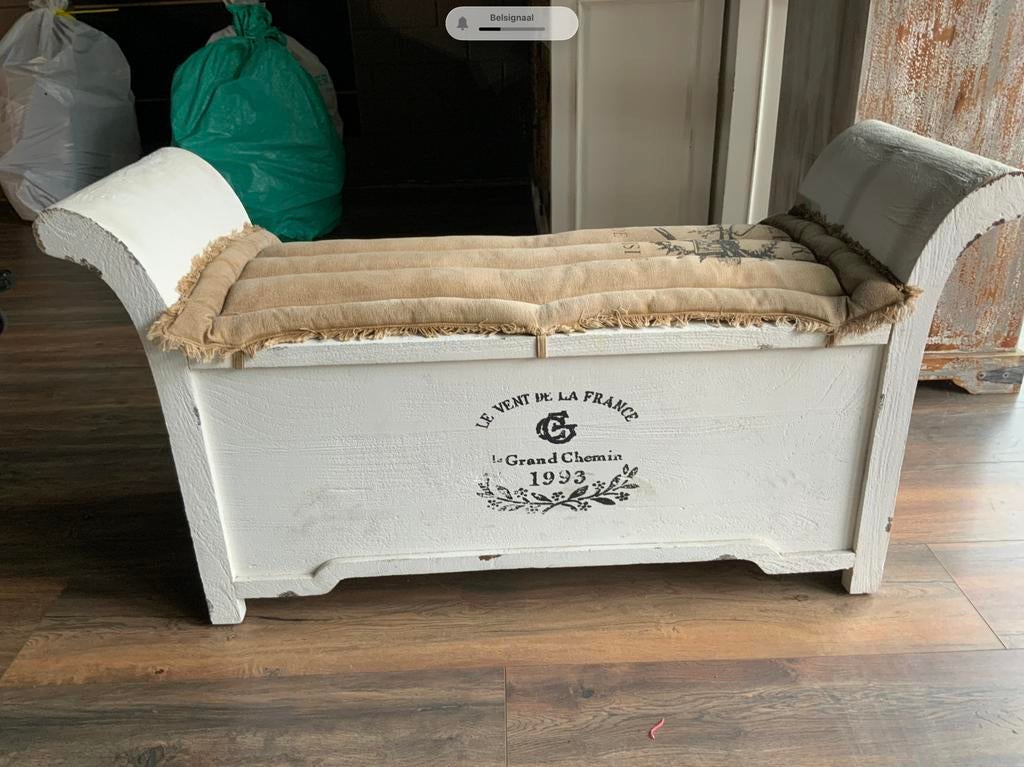 Opberg bankje, Ophalen, 100 tot 150 cm, 50 tot 75 cm, Nieuw