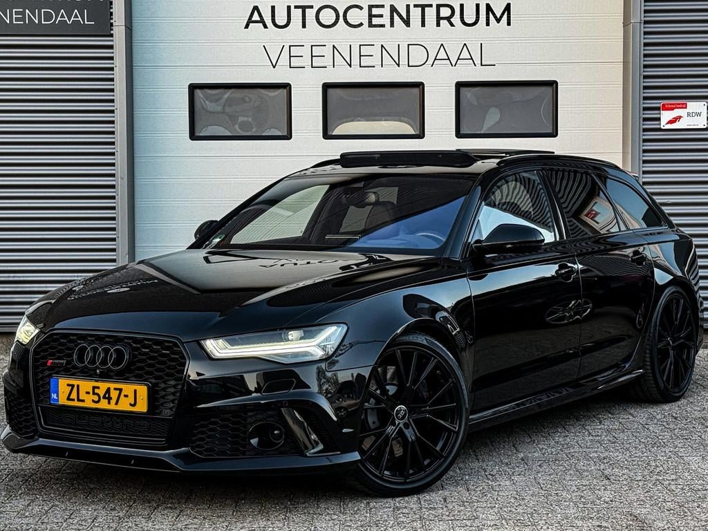 Audi RS6 Avant 4.0 V8 TFSI Quattro 560 PK MILLTEK PANO/TREKH, Automaat, Gebruikt, Adaptive Cruise Control, Geïmporteerd