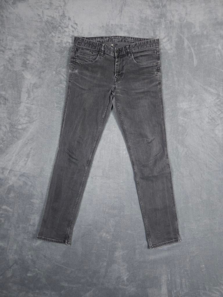 Pme Legend Broek Nightflight W33 L34 Slim Fit Grijs Jeans, ., Ophalen of Verzenden, Zo goed als nieuw, .