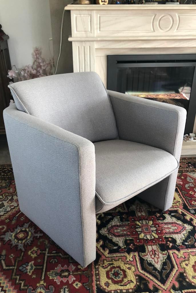 Leolux Design stoel in nette staat !, Huis en Inrichting, Ophalen, Gebruikt, Stof, 50 tot 75 cm