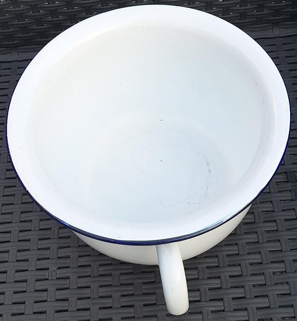 antieke pispot van emaille, Ophalen of Verzenden