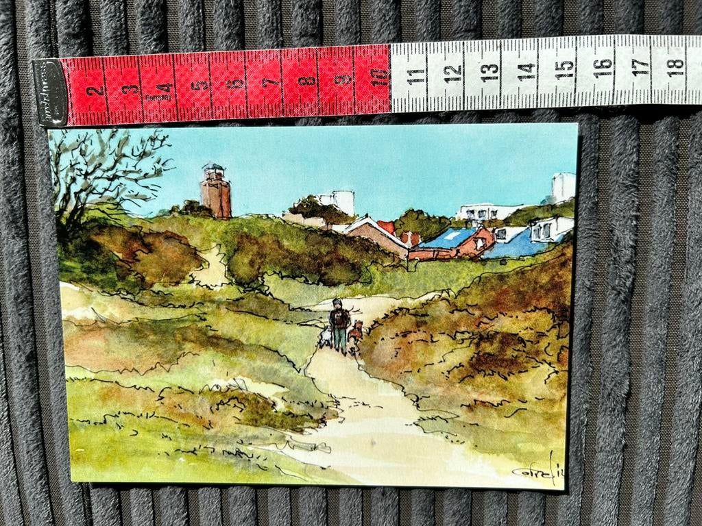 1457. Kunstkaart Cornelis van Meurs, Ophalen of Verzenden, Ongelopen