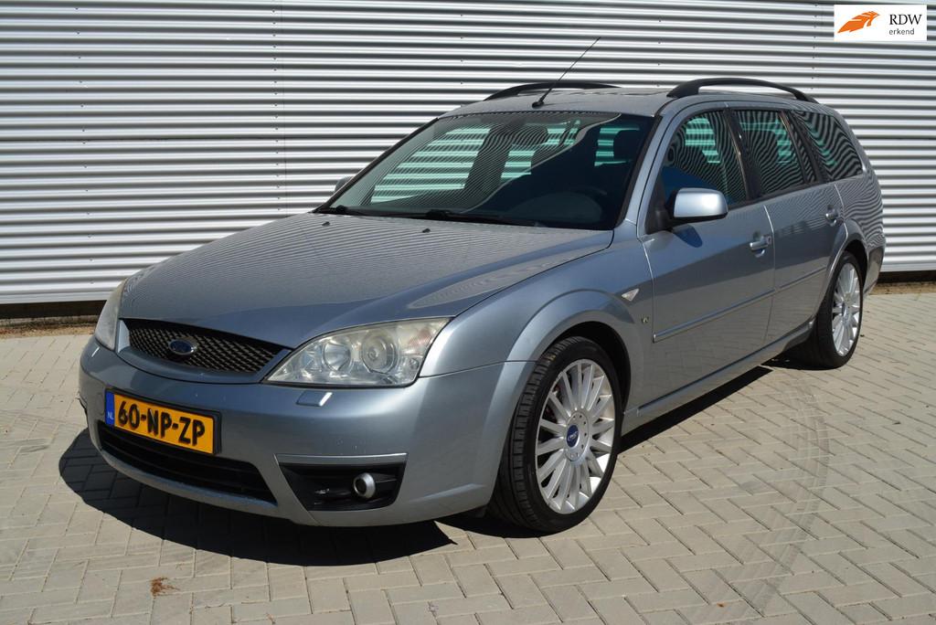 Ford Mondeo Wagon 2.5 V6 Sport | Automaat | Navi | Leder | X, Zwart, 1445 kg, Euro 4, 6 cilinders