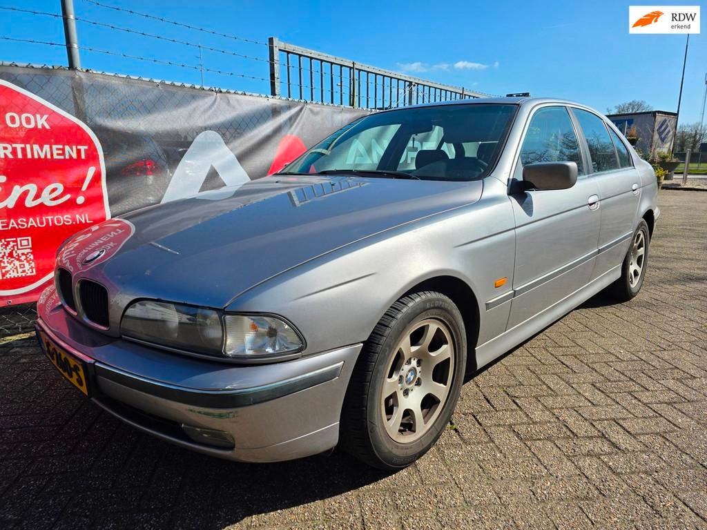 BMW 5-serie 523i 5-bak/DAK/airco, Auto's, Euro 2, 745 kg, Achterwielaandrijving, 2494 cc