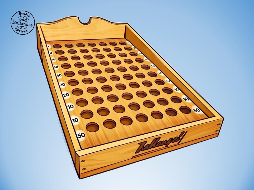 Oud Hollandse spellen huren, Vijf spelers of meer, Ophalen of Verzenden, Zo goed als nieuw, Joukes oud Hollandse spellen