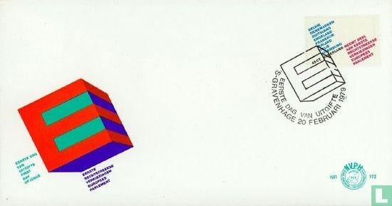 FDC E172 Verkiezingen Europees Parlement 1979 onbeschreven, Postzegels en Munten, Postzegels | Eerstedagenveloppen, Ophalen of Verzenden