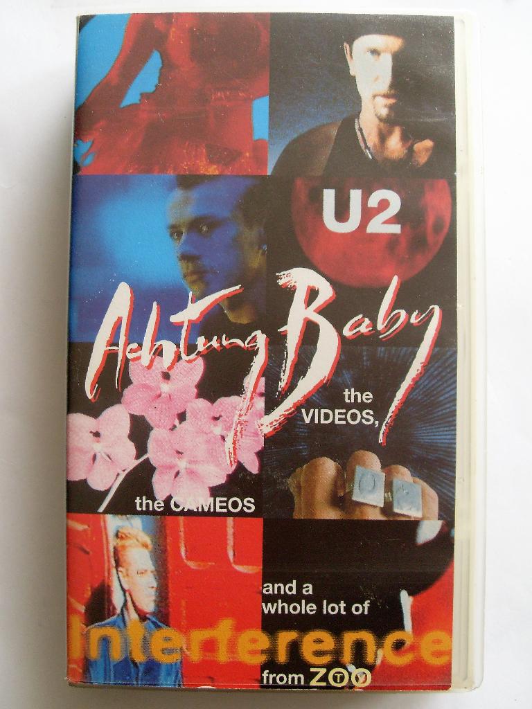 U2 Achtung Baby The Videos VHS, Alle leeftijden, Ophalen of Verzenden, Zo goed als nieuw, Muziek en Concerten