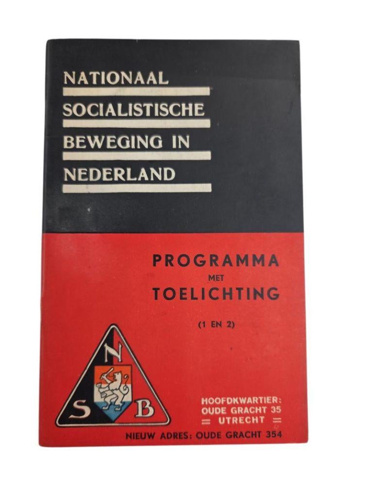nederlandse nsb boekje, Ophalen of Verzenden, Overige soorten, Nederland, Boek of Tijdschrift