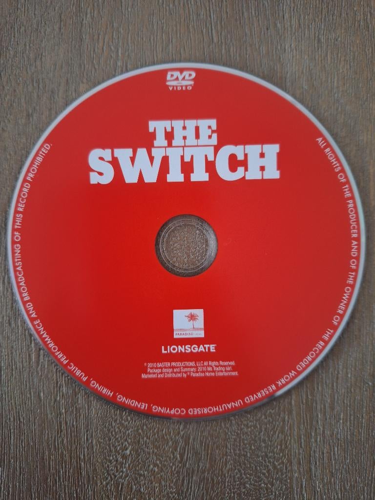 The Switch - Jennifer Aniston, Jason Bateman, Vanaf 12 jaar, Ophalen of Verzenden, Zo goed als nieuw, Romantische komedie