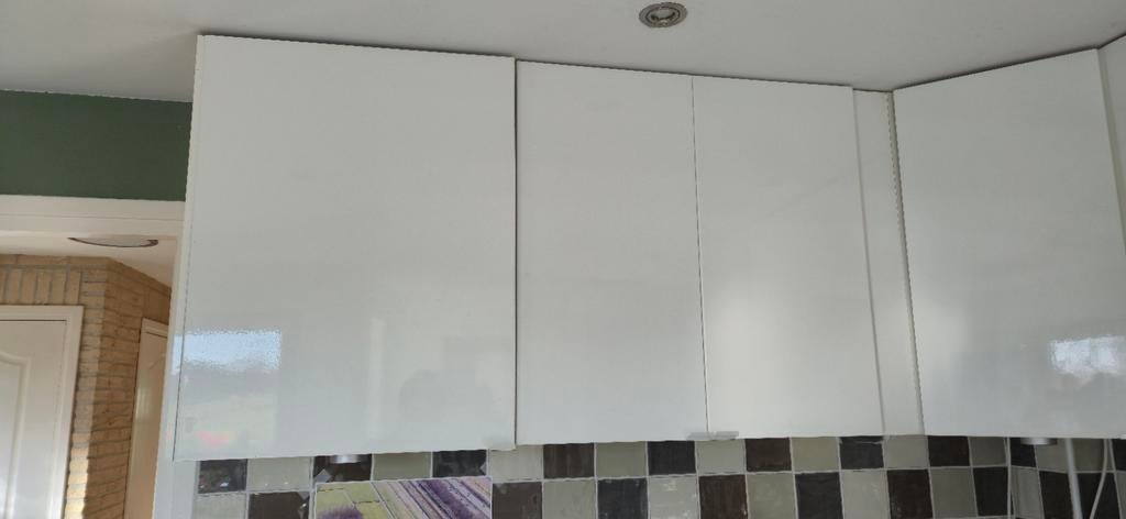 Ikea Keukenfrontjes Hoogglans Wit, Ophalen, Gebruikt, Wit, 50 tot 100 cm