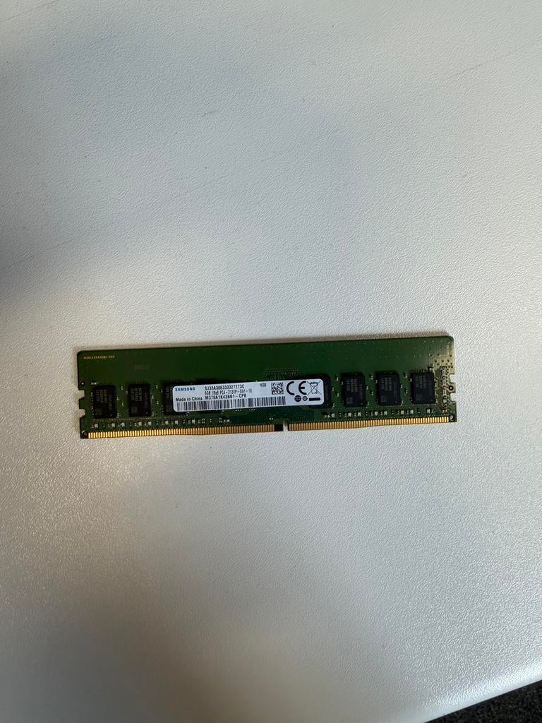 Samsung DDR4 8gb, Ophalen of Verzenden, Zo goed als nieuw, DDR4, Desktop