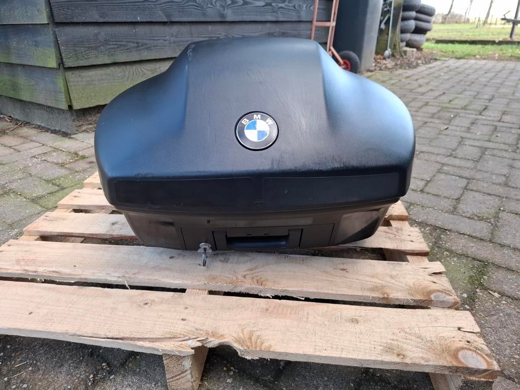 Top koffer BMW R1150RT, Ophalen