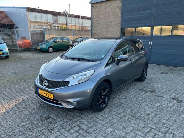 Nissan Note 1.2 Connect Edition//Panodak//Lane assist, Euro 5, Stof, Zwart, 1198 cc
