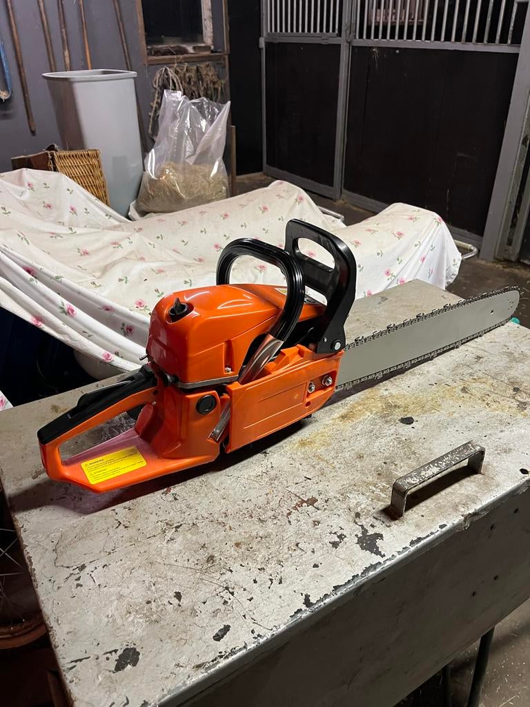 Nieuwe Kettingzaag met 50 cm Blad, Kettingzaag, Nieuw, Ophalen of Verzenden, 30 tot 70 mm