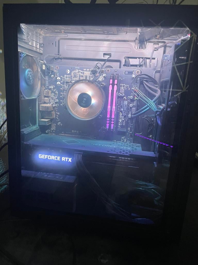 HP Omen Gaming PC - Ryzen 7 3700X, RTX 3070, Ophalen, Zo goed als nieuw, Gaming, SSD