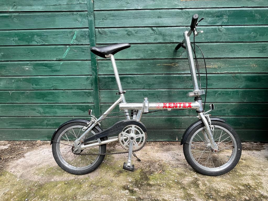 Kentex vouwfiets – 3-versnellingen – aluminium – OV-proof, Gebruikt, 16 tot 18 inch, Versnellingen, Totaal opvouwbaar