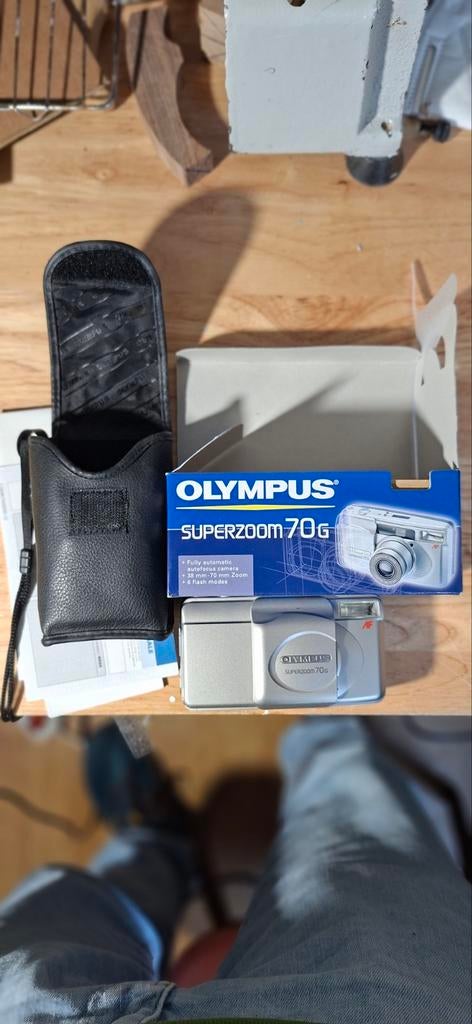 Olympus Superzoom 70G - Getest en Werkend, Audio, Tv en Foto, Fotocamera's Analoog, Verzenden, Gebruikt, Compact, Olympus