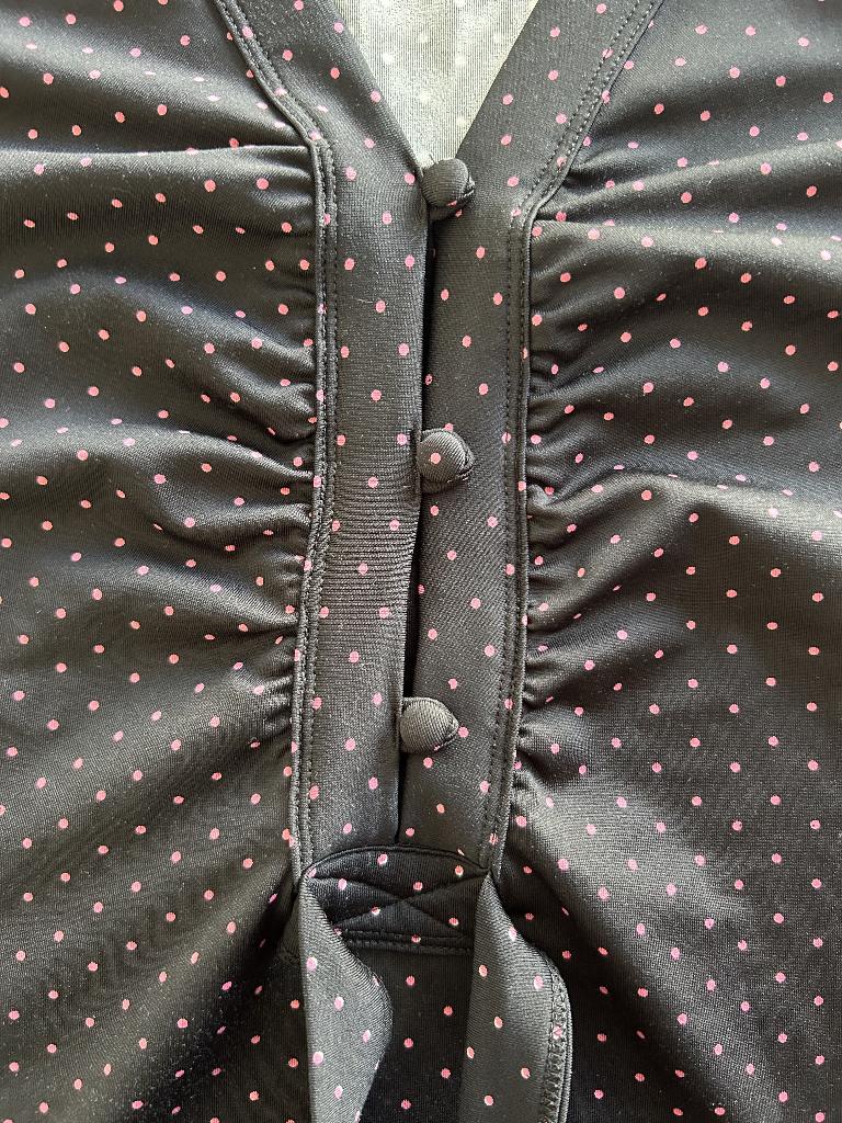 King Louie maat L retro jurk roze 1936, Maat 42/44 (L), Ophalen of Verzenden, Zo goed als nieuw, Knielengte