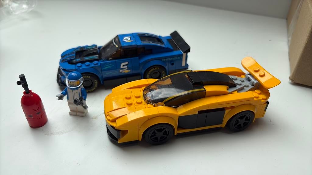 Twee Lego Speed Champions Racers, Ophalen of Verzenden, Gebruikt, Lego, Speed Champions