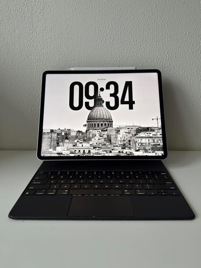 iPad Pro 12.9" M1 1TB 16GB RAM+Magic Keyboard+Apple Pencil 2, Apple iPad, Refurbished, 12 inch, Ophalen of Verzenden