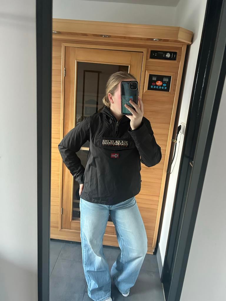 Napapijri jas zwart, Kleding | Dames, Jassen | Zomer, Gedragen, Maat 34 (XS) of kleiner, Zwart, Ophalen of Verzenden