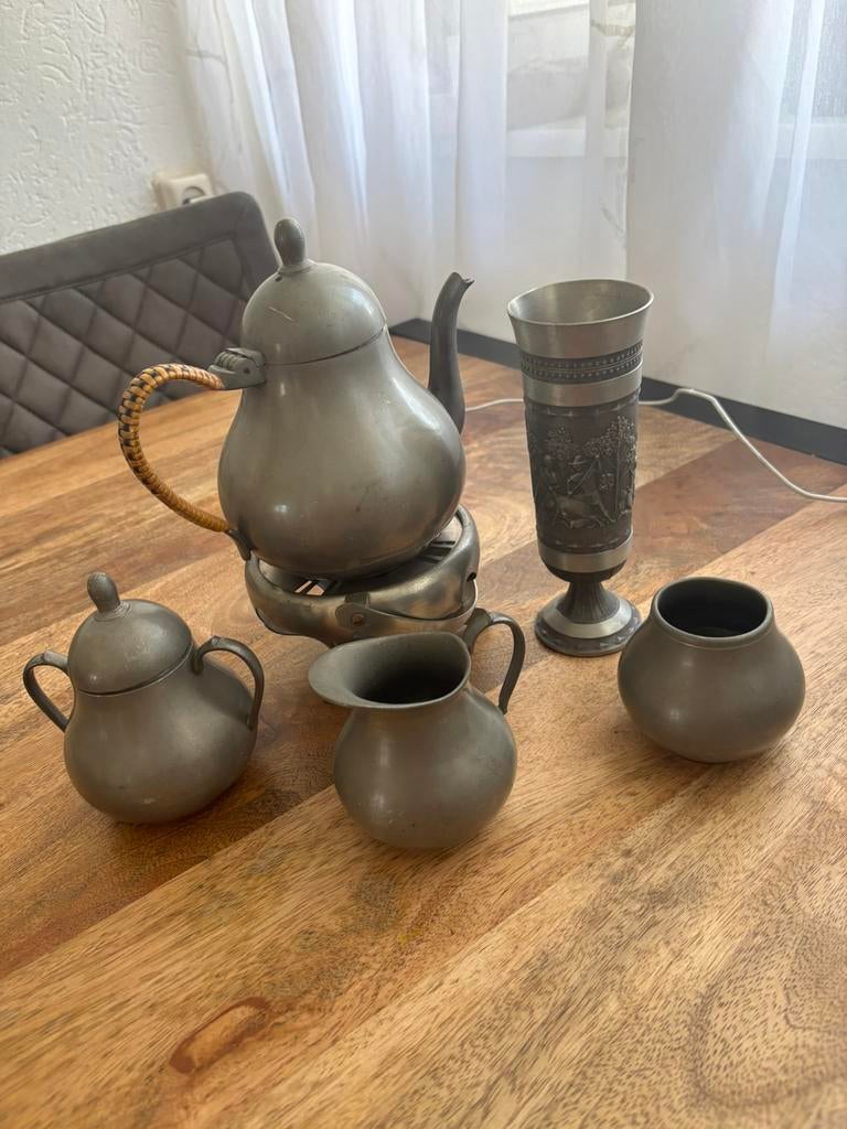 Antiek Tin, Ophalen of Verzenden