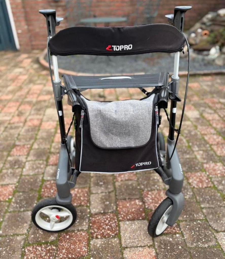 Topro troja 5G lichtgewicht rollator, Diversen, Rollators, Ophalen of Verzenden, Lichtgewicht, Zo goed als nieuw