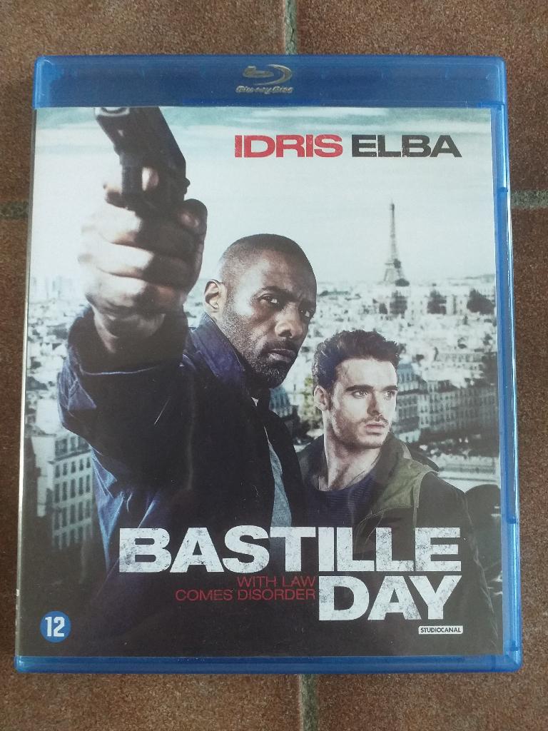 Bastille Day Bluray, Ophalen of Verzenden, Zo goed als nieuw, Actie