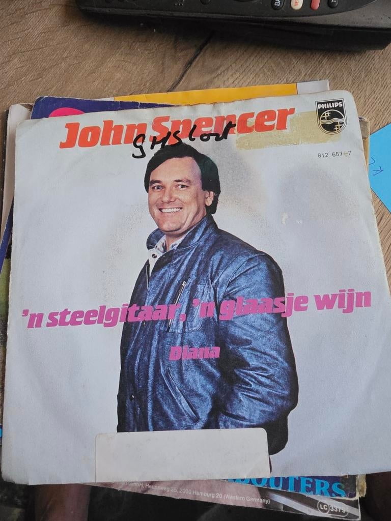John Spencer - 'n Steelgitaar, 'n Glaasje Wijn Single, Ophalen of Verzenden