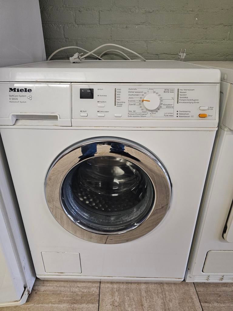 Miele wasmachine V 5835 en condensdroger, Ophalen of Verzenden, Nvt, Nvt, Nvt